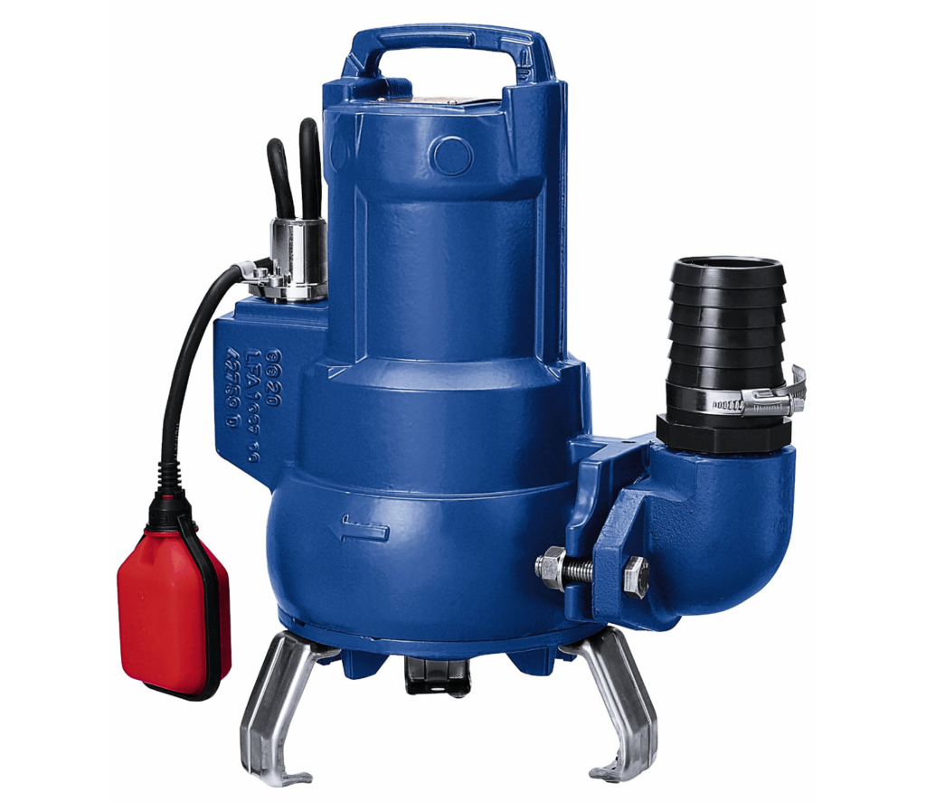 Portable submersible wastewater pump, Ama Porter type – KSB equipment distributed by TechWorks Romania
