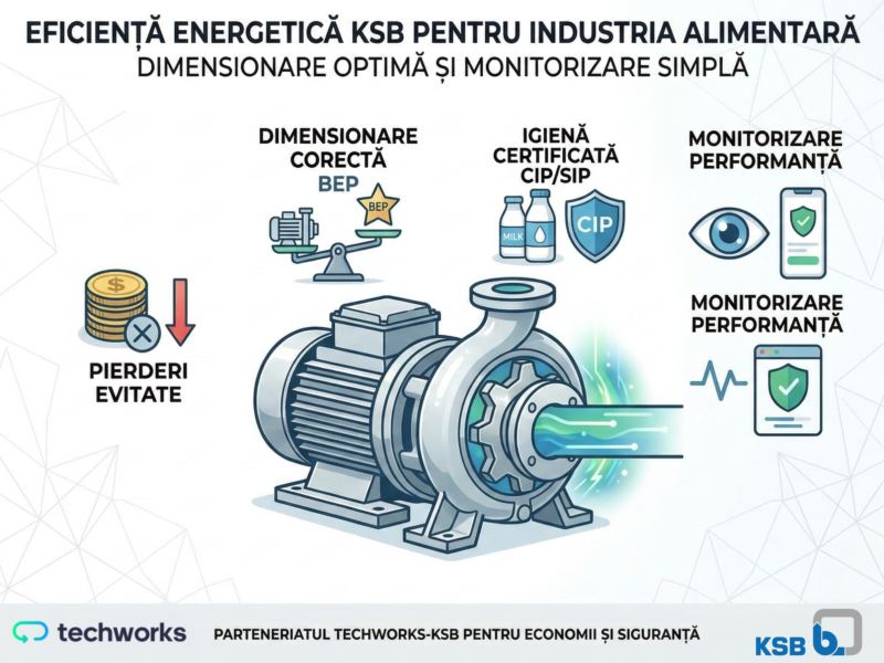 pompe KSB industria alimentară